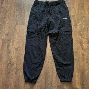 NWT Bench Women Cargo Tapered Joggers elastic waist Drawstring with Pockets
